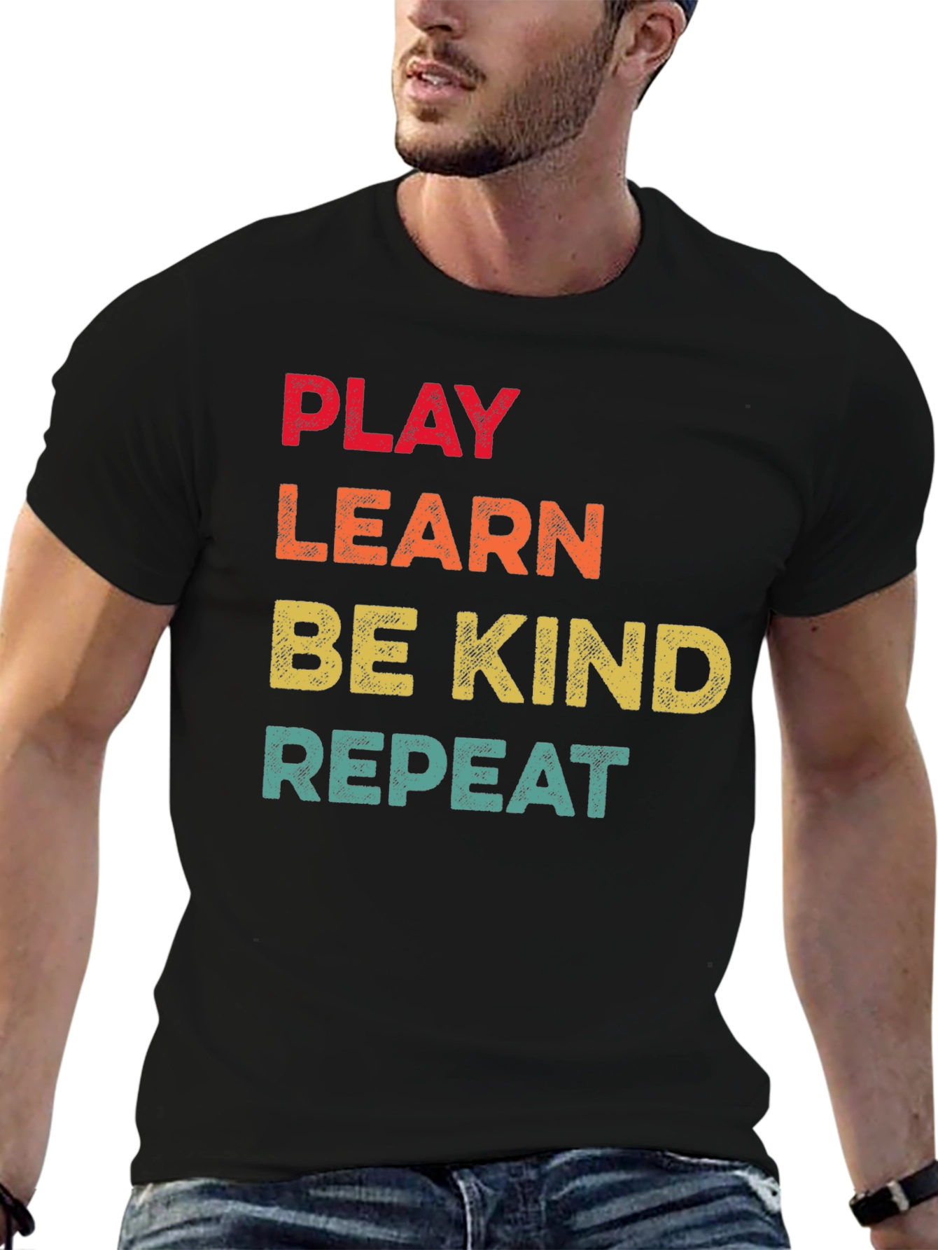 Play Learn Be Kind Repeat T-Shirt