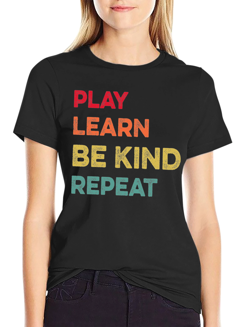 Play Learn Be Kind Repeat T-Shirt