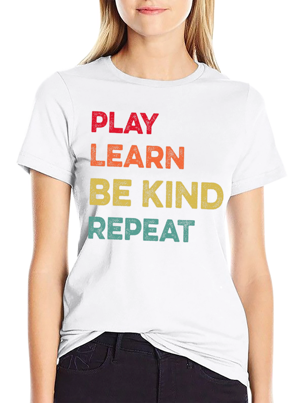 Play Learn Be Kind Repeat T-Shirt