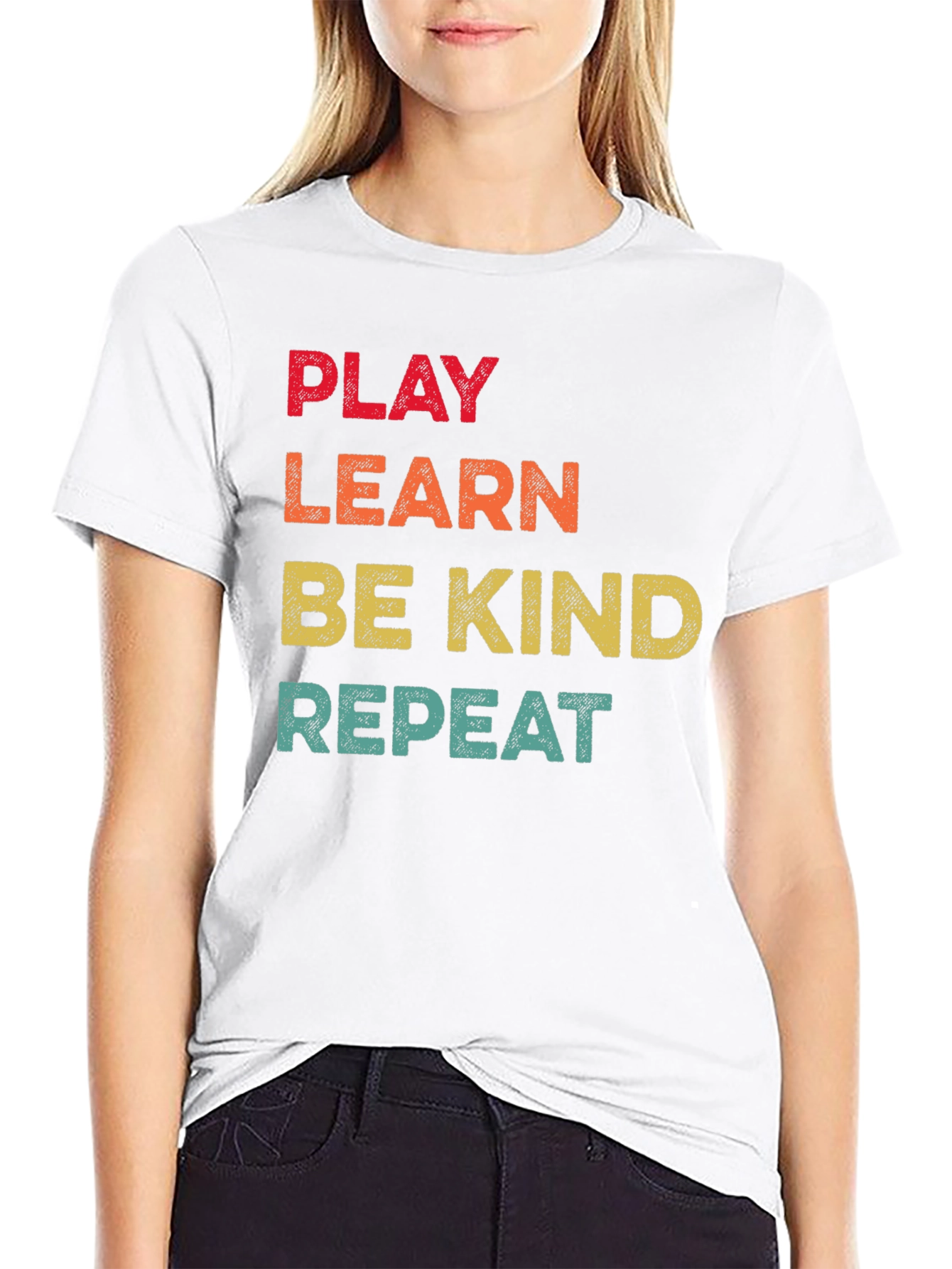 Play Learn Be Kind Repeat T-Shirt