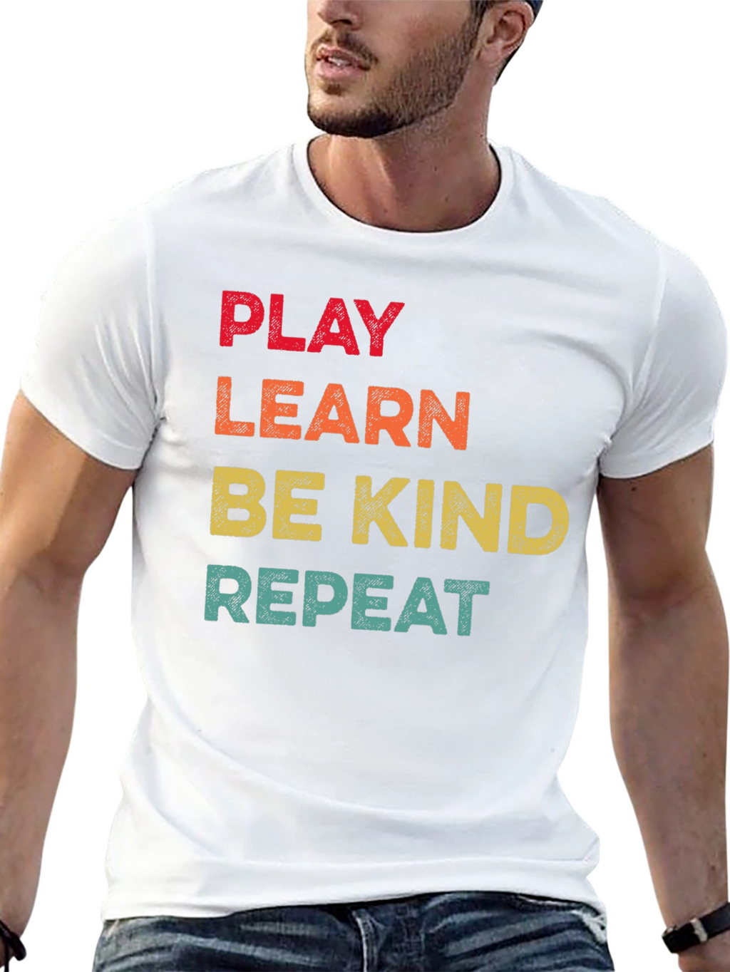 Play Learn Be Kind Repeat T-Shirt