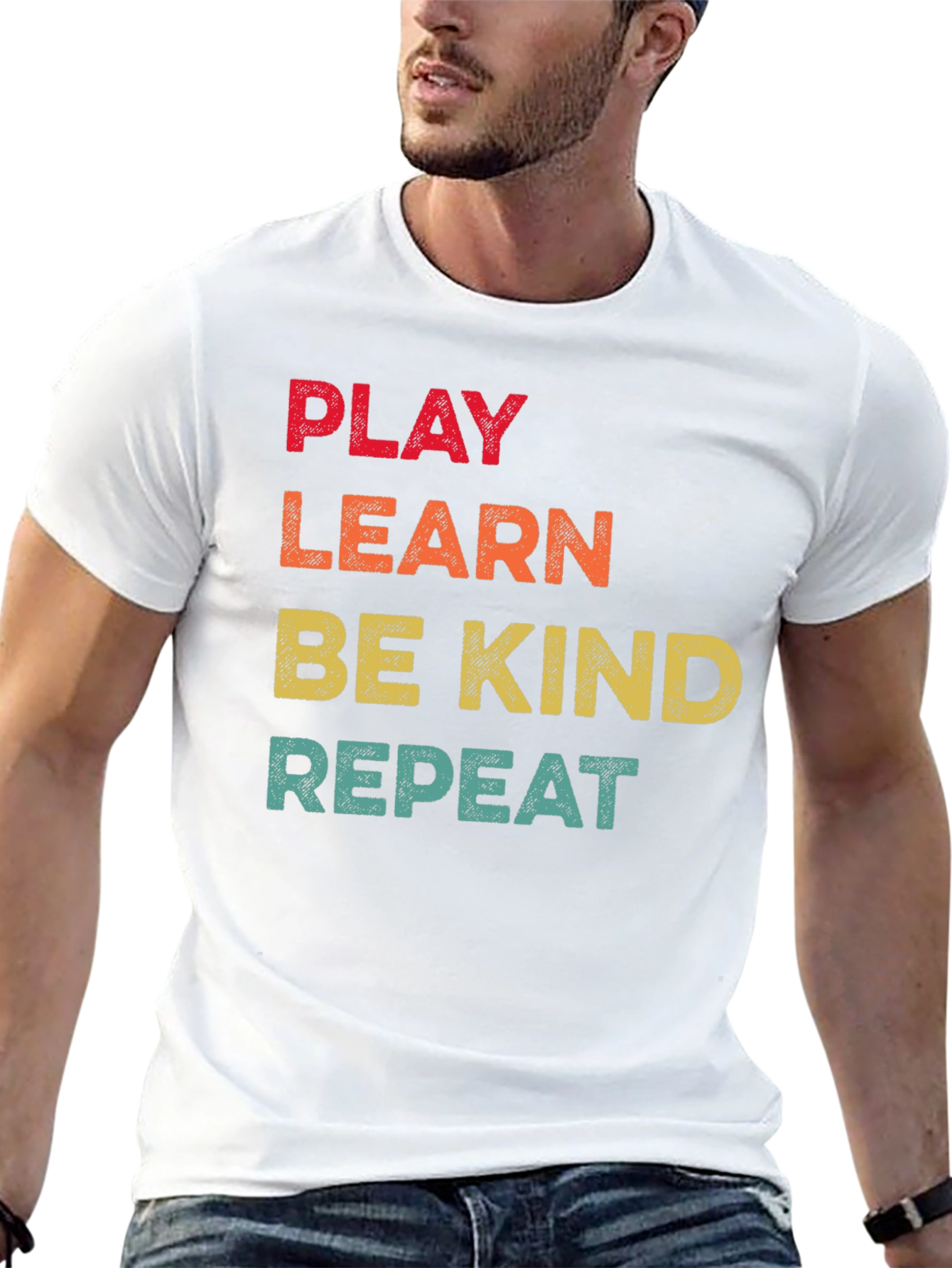 Play Learn Be Kind Repeat T-Shirt