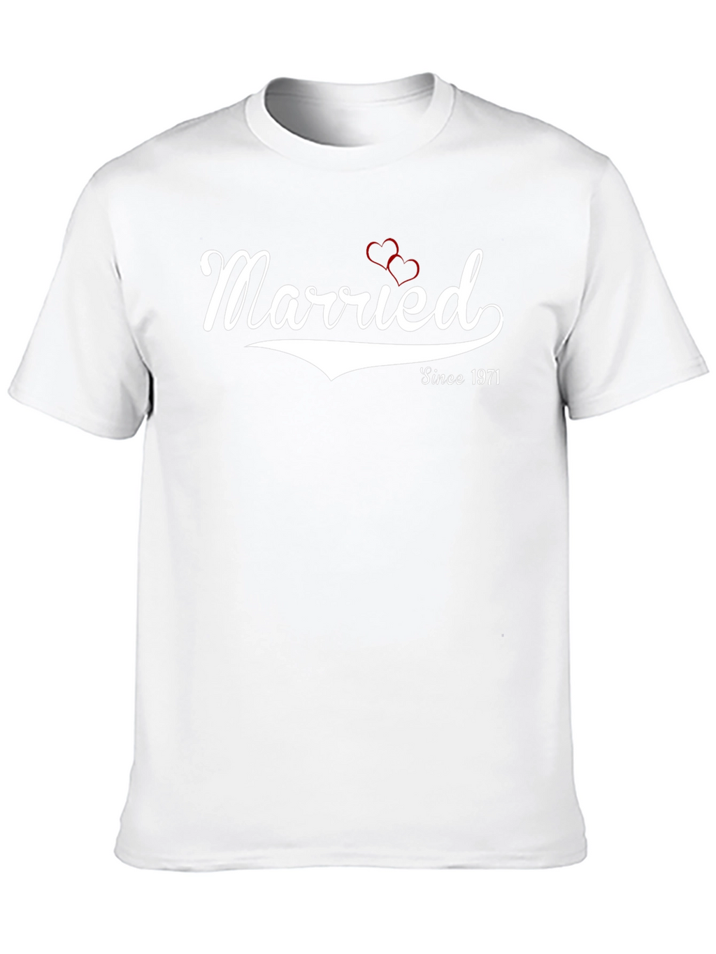 Married Since 1971 Anniversary T-Shirt
