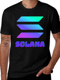 Solana Crypto T-Shirt - Trendy Blockchain Tee
