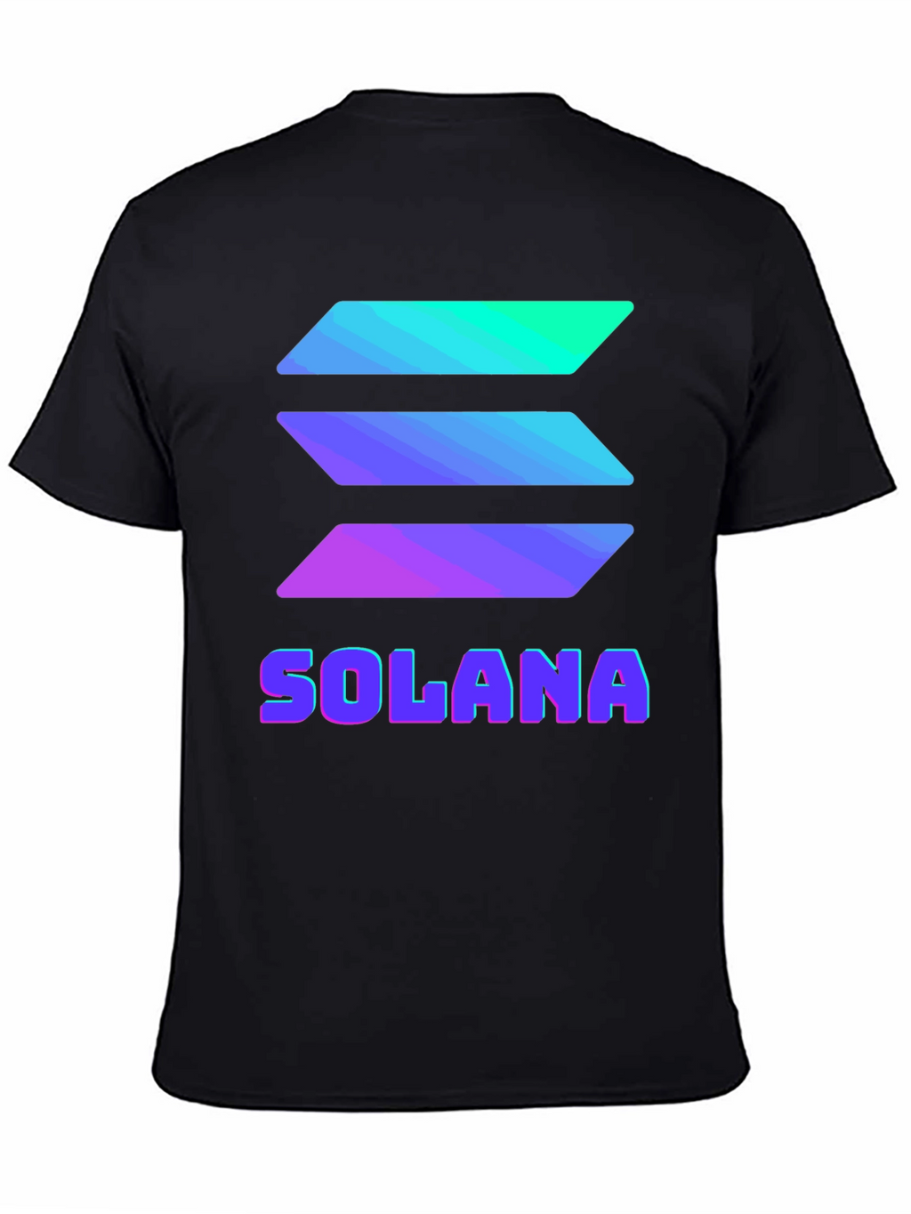 Solana Crypto T-Shirt - Trendy Blockchain Tee