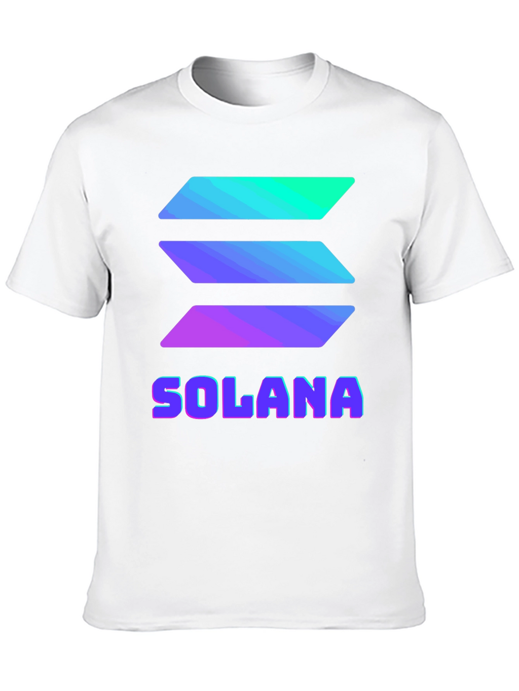 Solana Crypto T-Shirt - Trendy Blockchain Tee