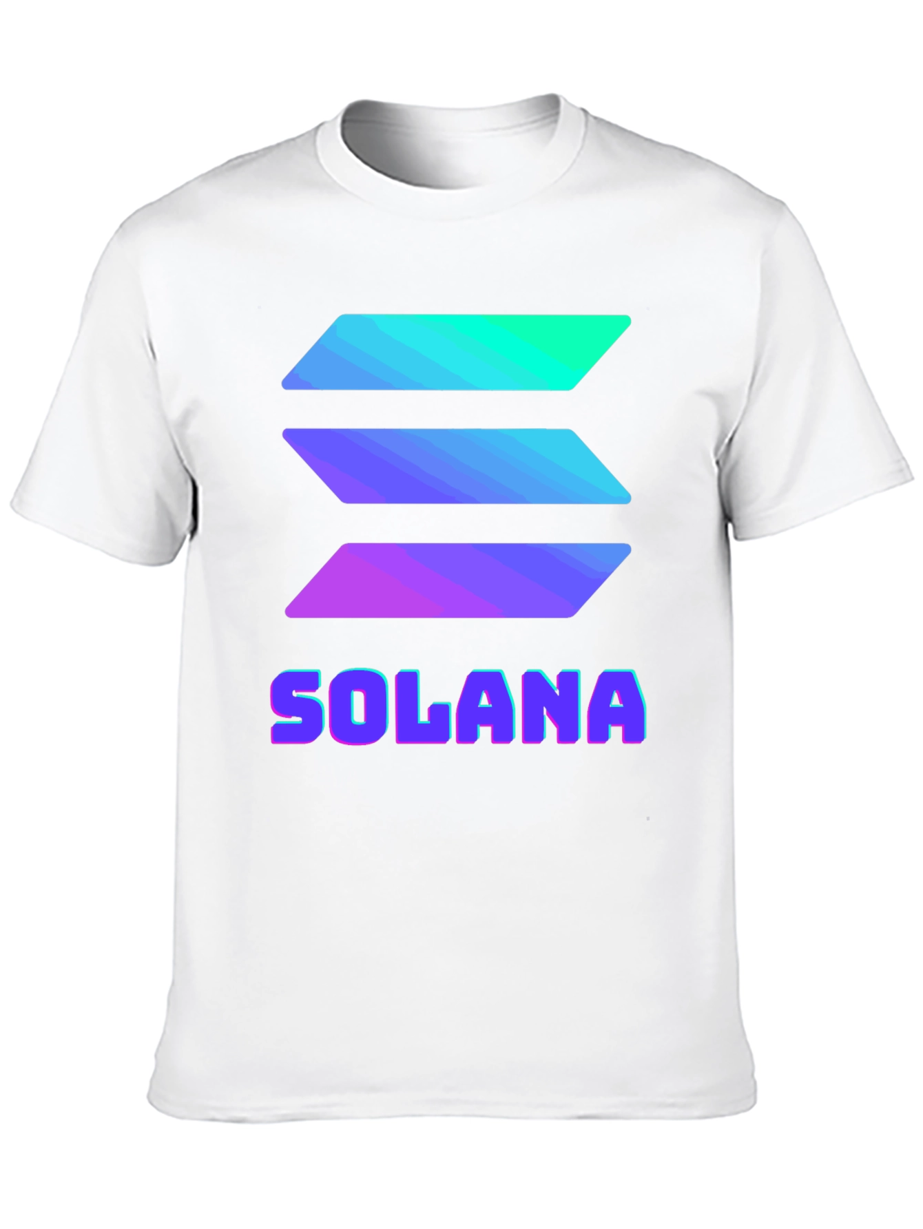 Solana Crypto T-Shirt - Trendy Blockchain Tee