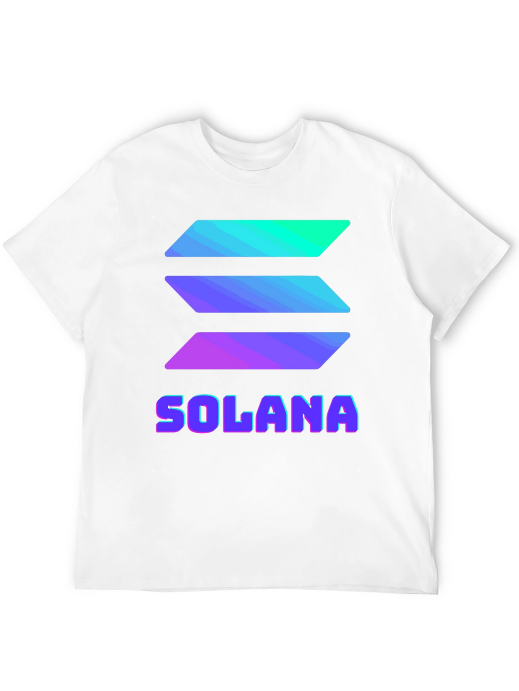 Solana Crypto T-Shirt - Trendy Blockchain Tee