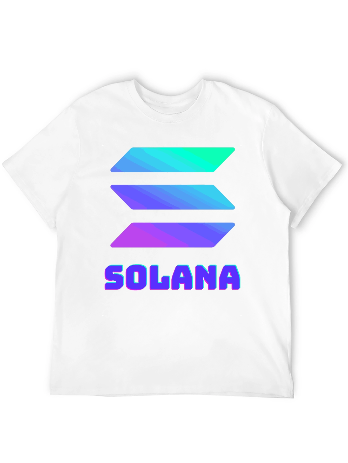 Solana Crypto T-Shirt - Trendy Blockchain Tee