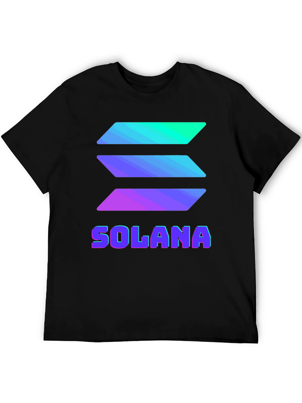 Solana Crypto T-Shirt - Trendy Blockchain Tee