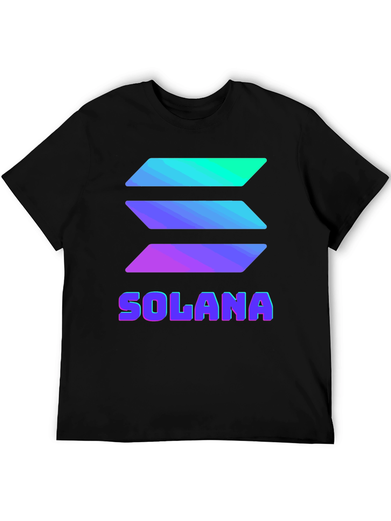Solana Crypto T-Shirt - Trendy Blockchain Tee
