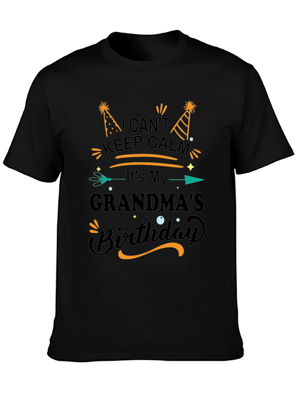 Grandmas Birthday T-Shirt - Keep Calm