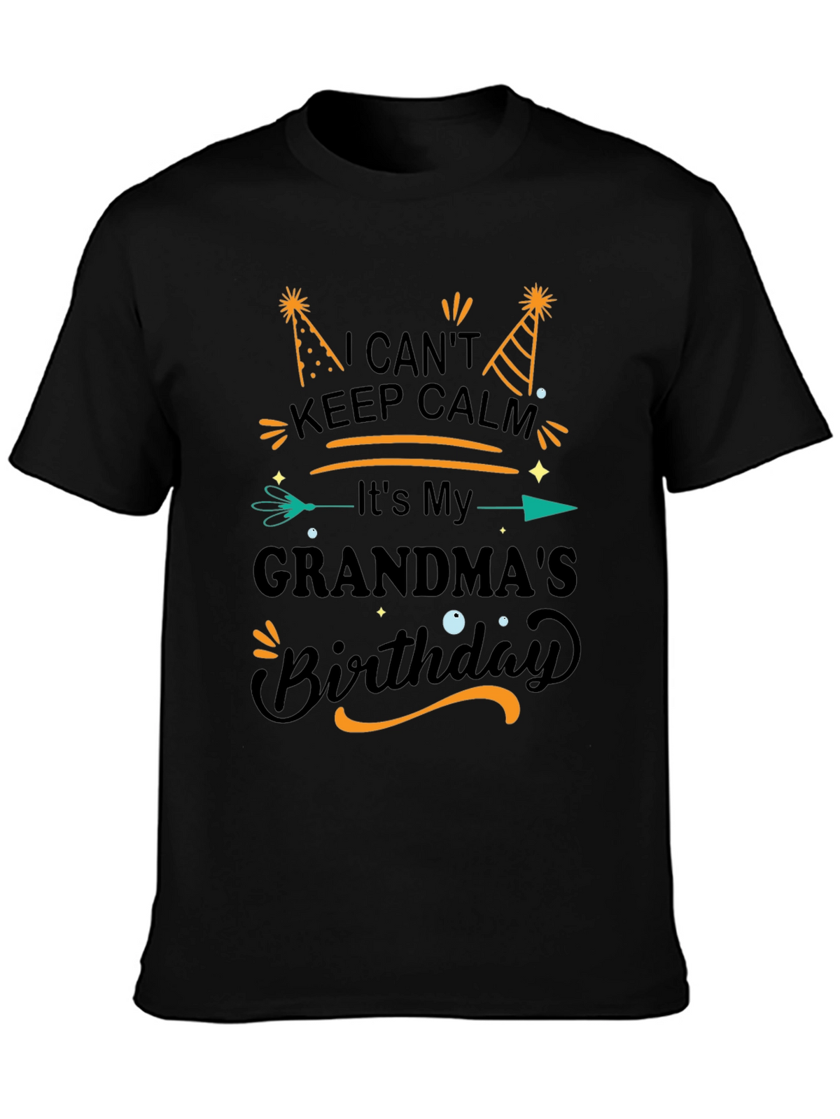 Grandmas Birthday T-Shirt - Keep Calm