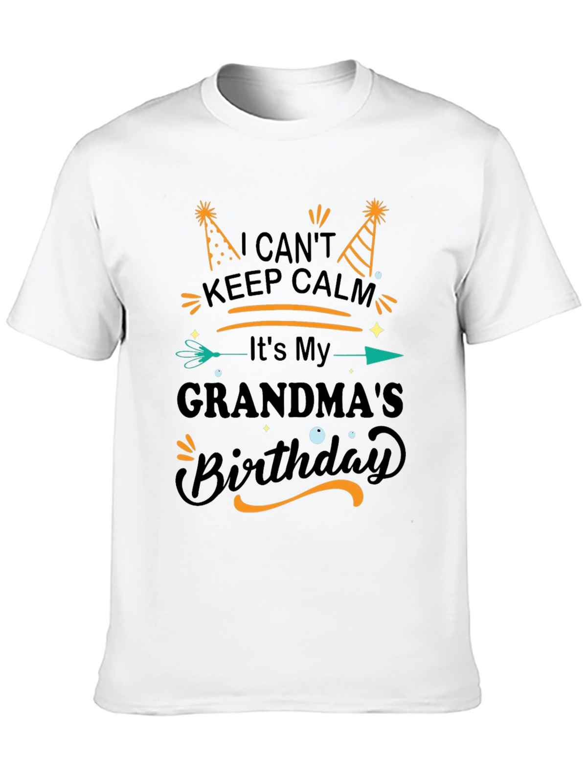 Grandmas Birthday T-Shirt - Keep Calm