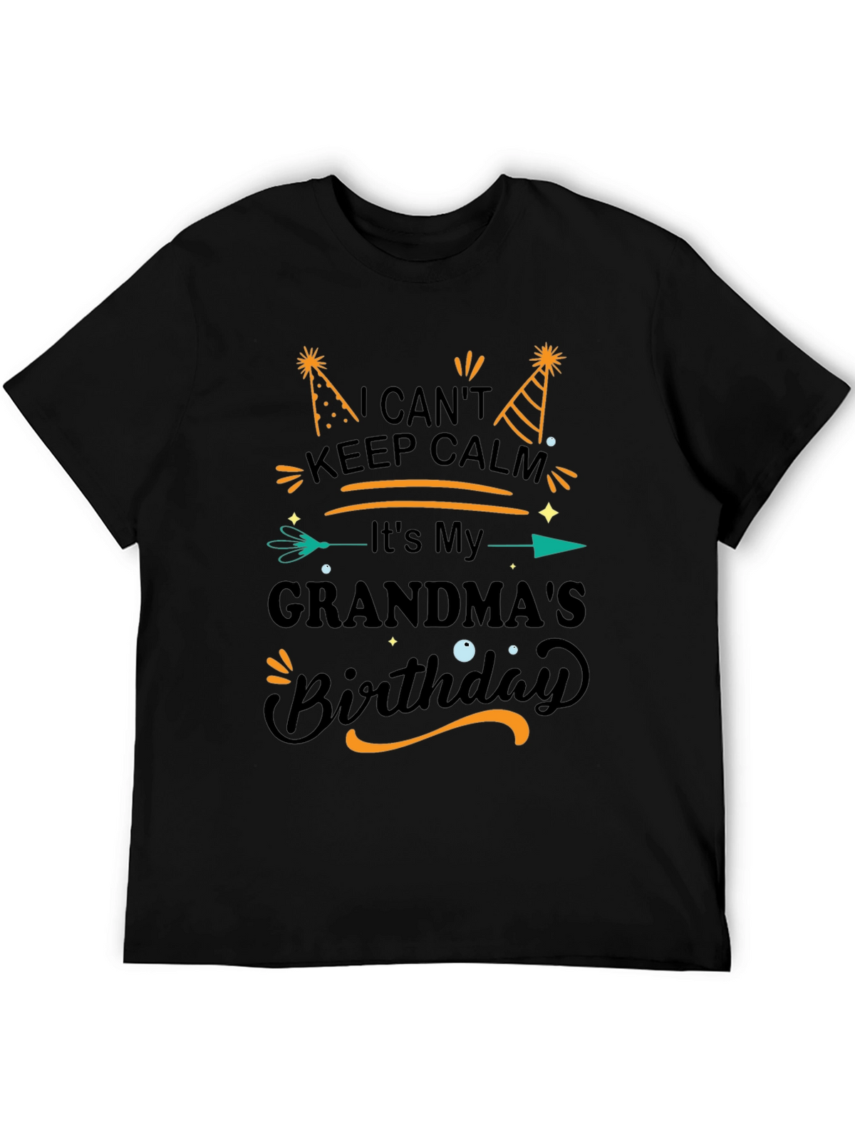 Grandmas Birthday T-Shirt - Keep Calm