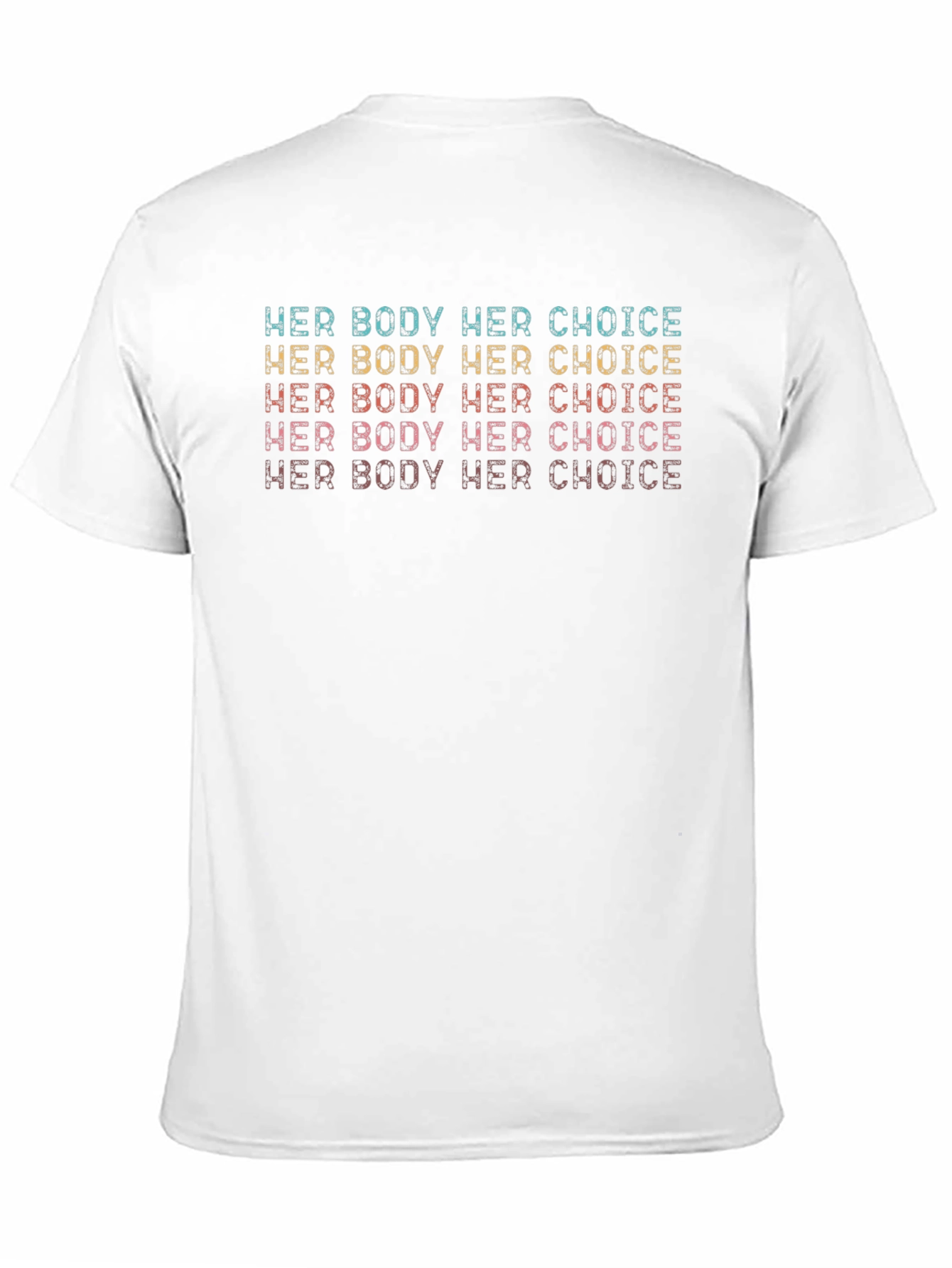 Her Body Her Choice T-Shirt Feminist Rights