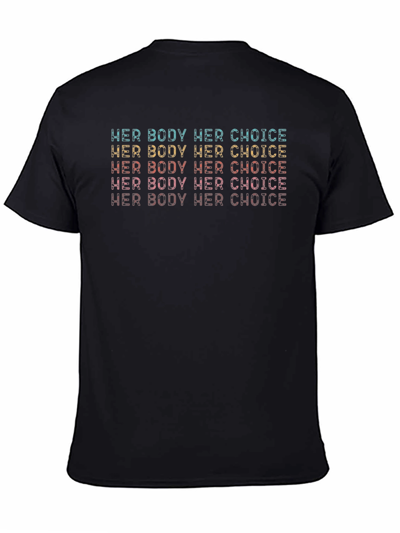 Her Body Her Choice T-Shirt Feminist Rights
