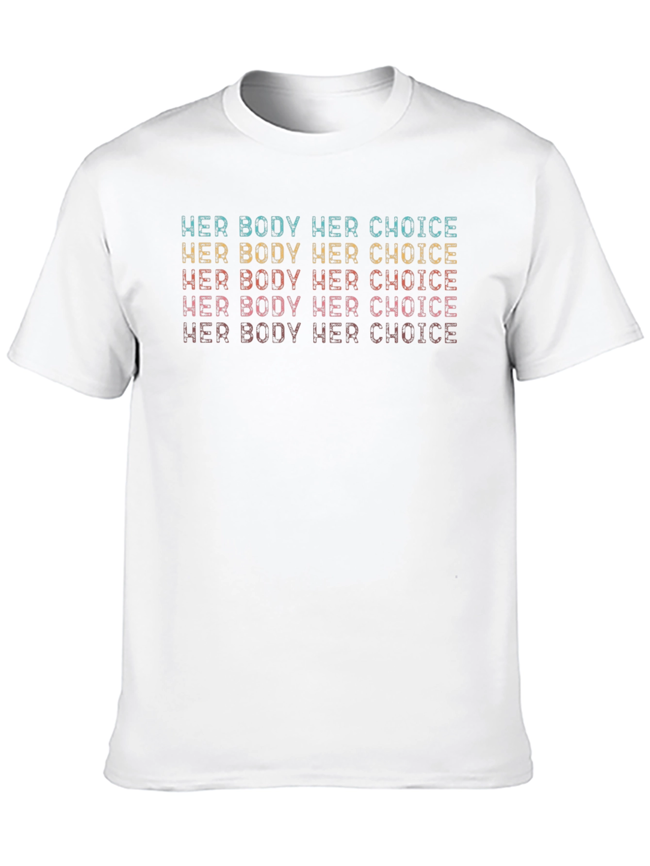 Her Body Her Choice T-Shirt Feminist Rights