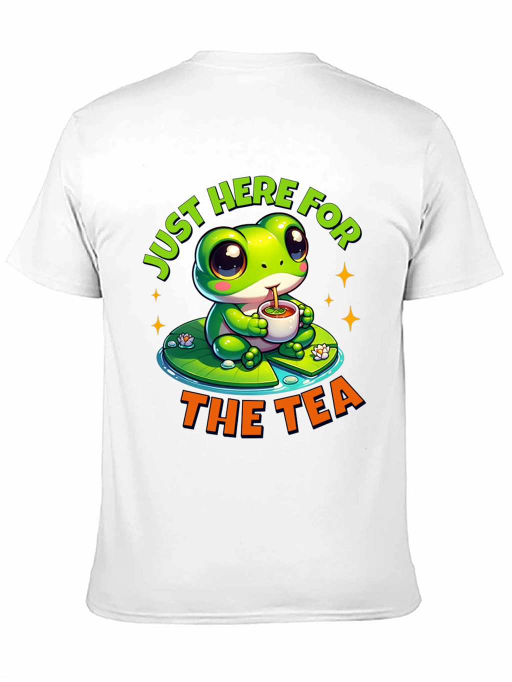 Just Here for the Tea T-Shirt Frog