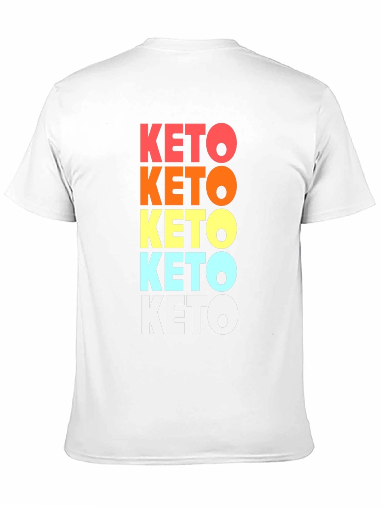 KETO Stacked Mens Tee - Stylish & Comfortable