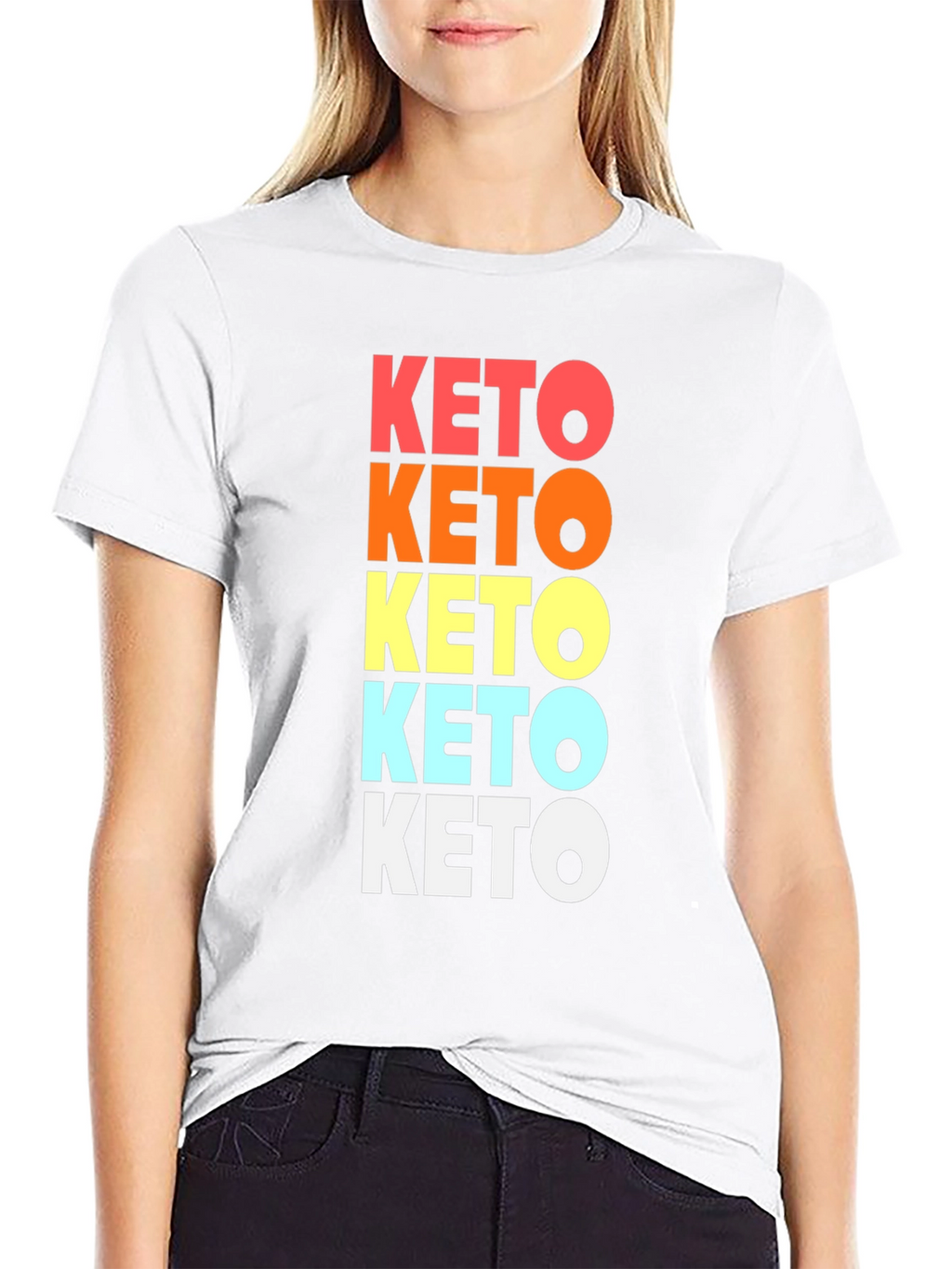 KETO Stacked Mens Tee - Stylish & Comfortable