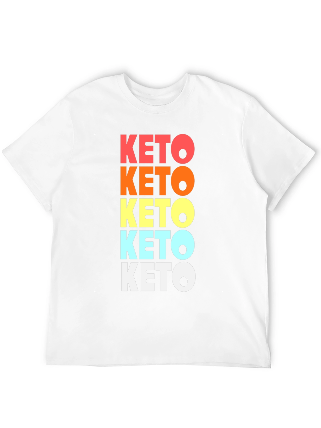 KETO Stacked Mens Tee - Stylish & Comfortable