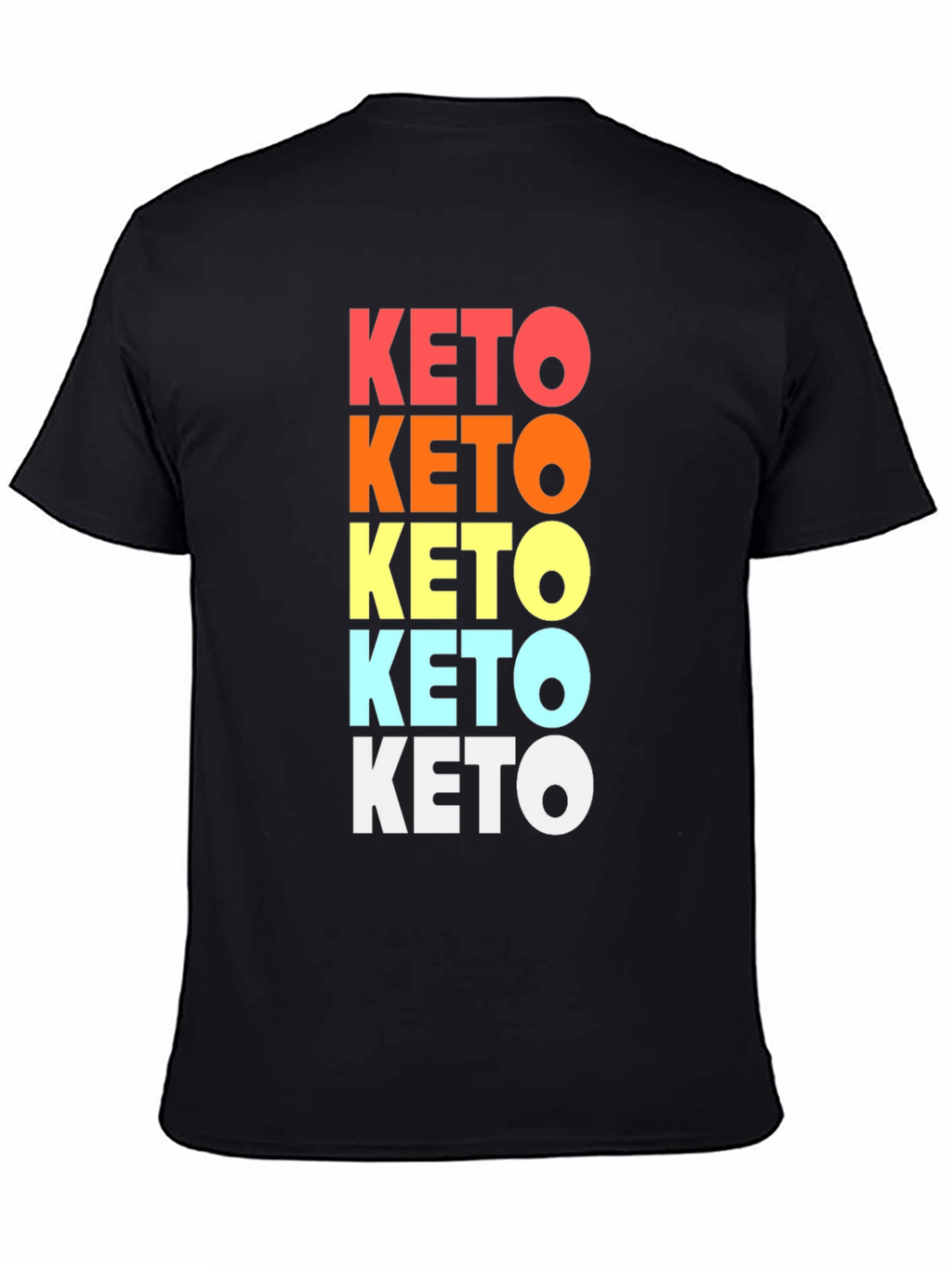 KETO Stacked Mens Tee - Stylish & Comfortable