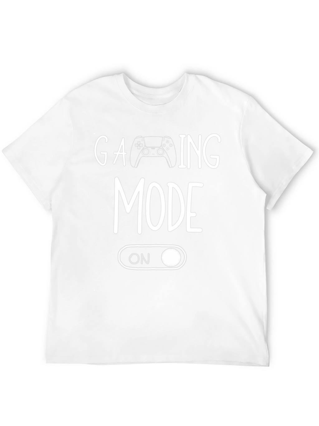 Gaming Mode ON Black T-Shirt