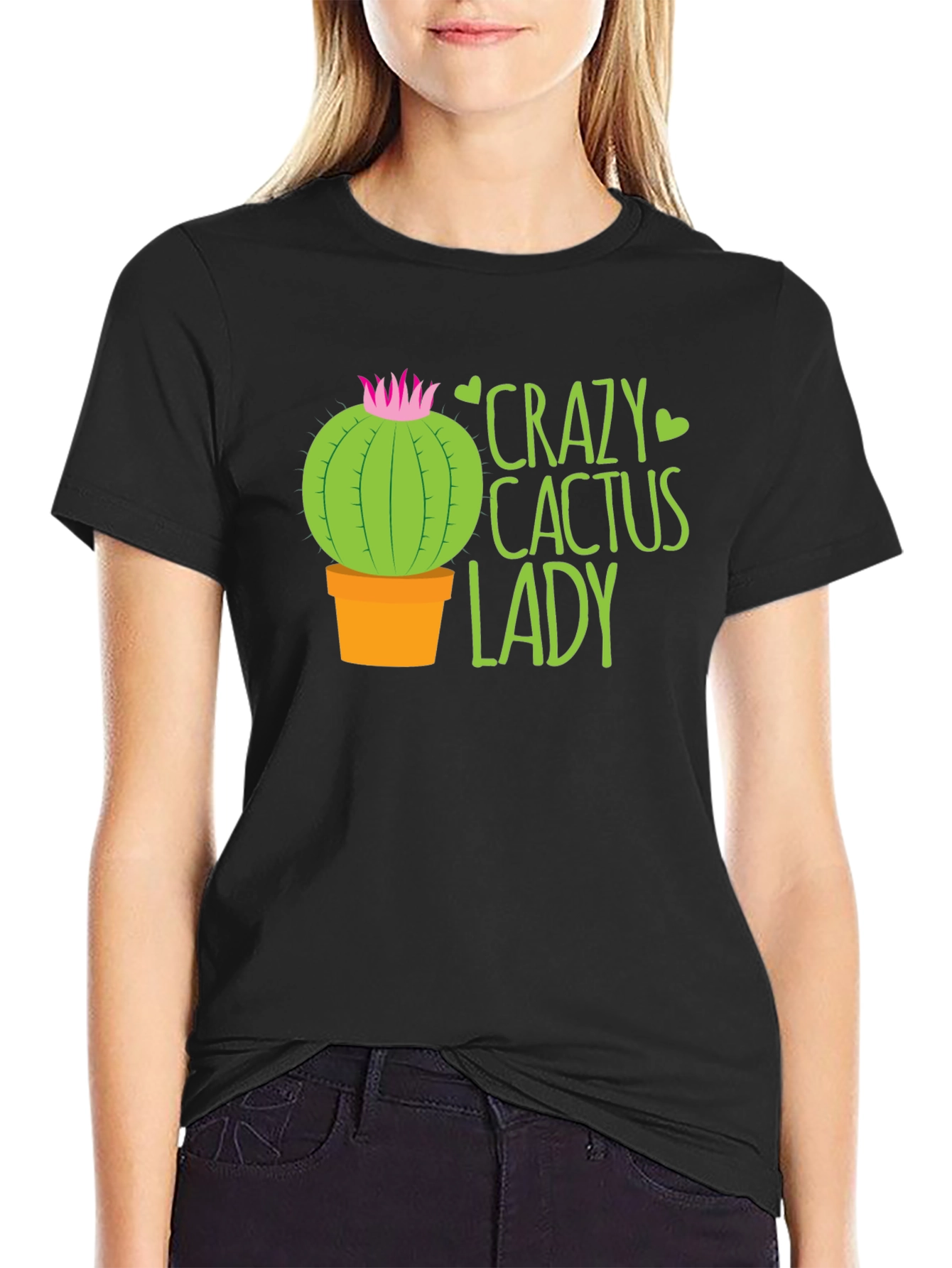 Crazy Cactus Lady Graphic Tee