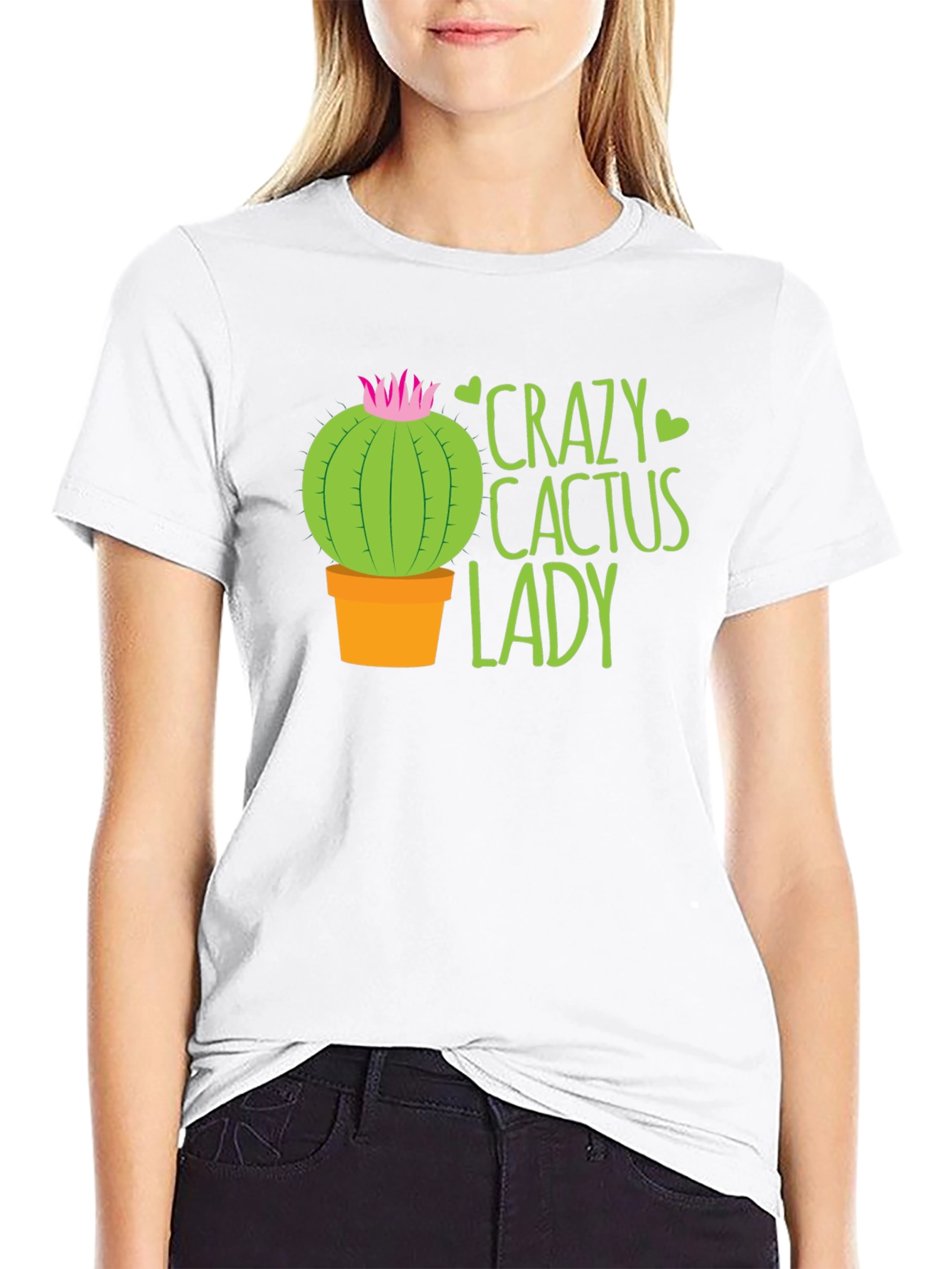 Crazy Cactus Lady Graphic Tee