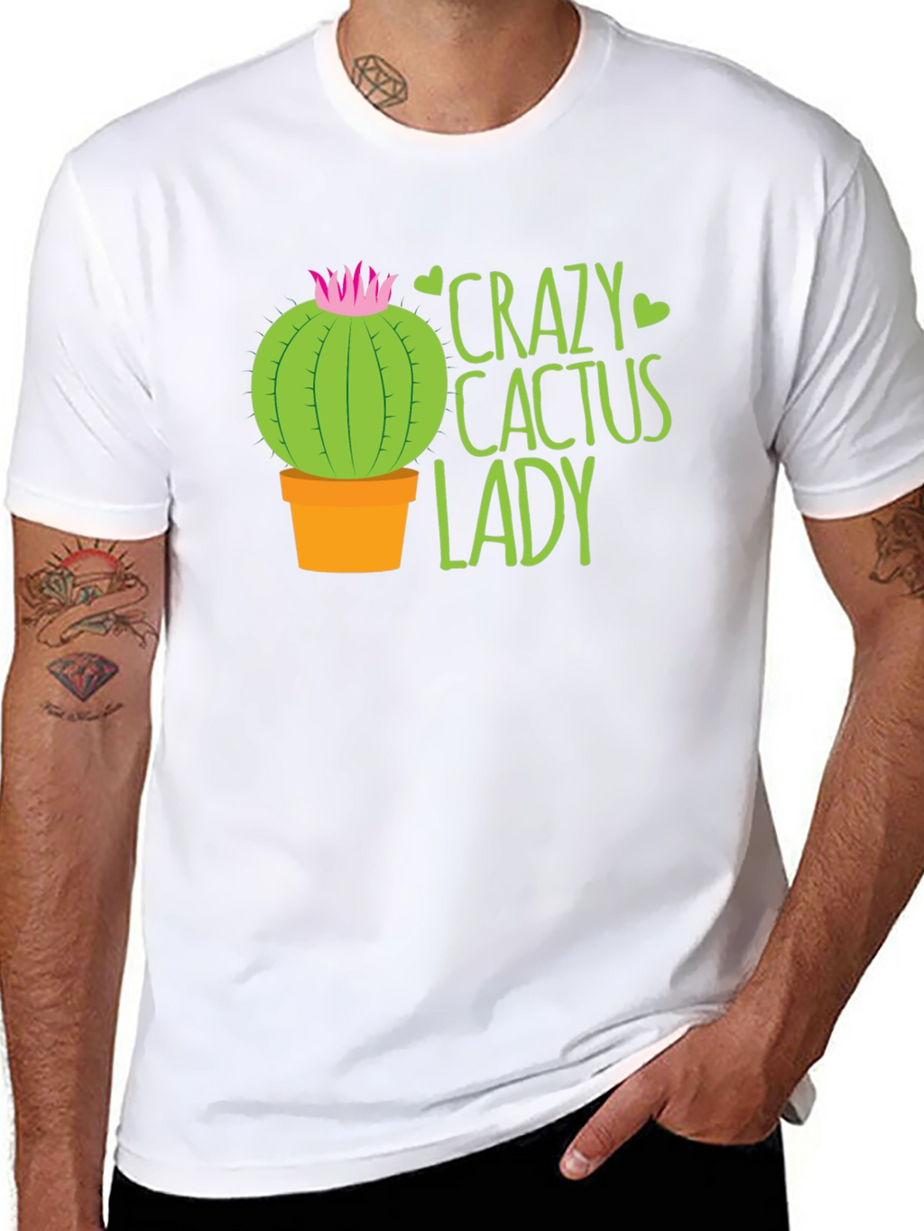 Crazy Cactus Lady Graphic Tee