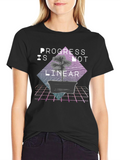 Progress Is Not Linear Graphic Tee