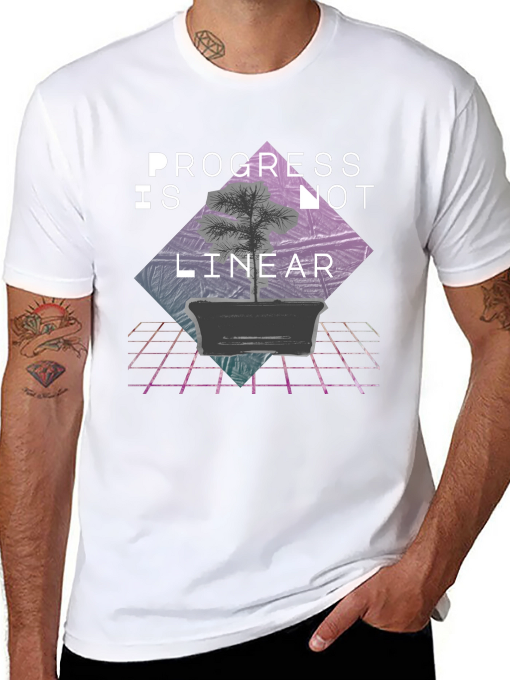 Progress Is Not Linear Graphic Tee