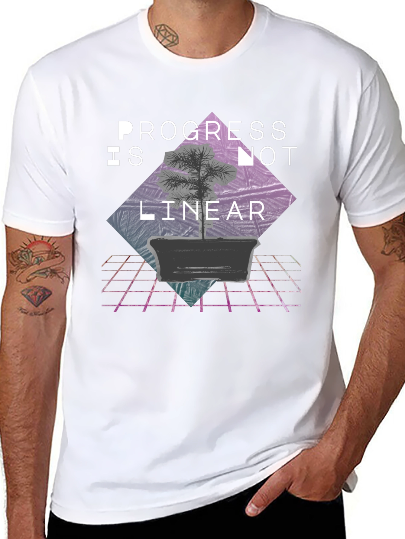 Progress Is Not Linear Graphic Tee