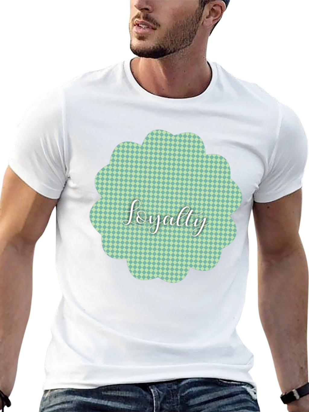 Loyalty Graphic Tee - Stylish Black T-Shirt
