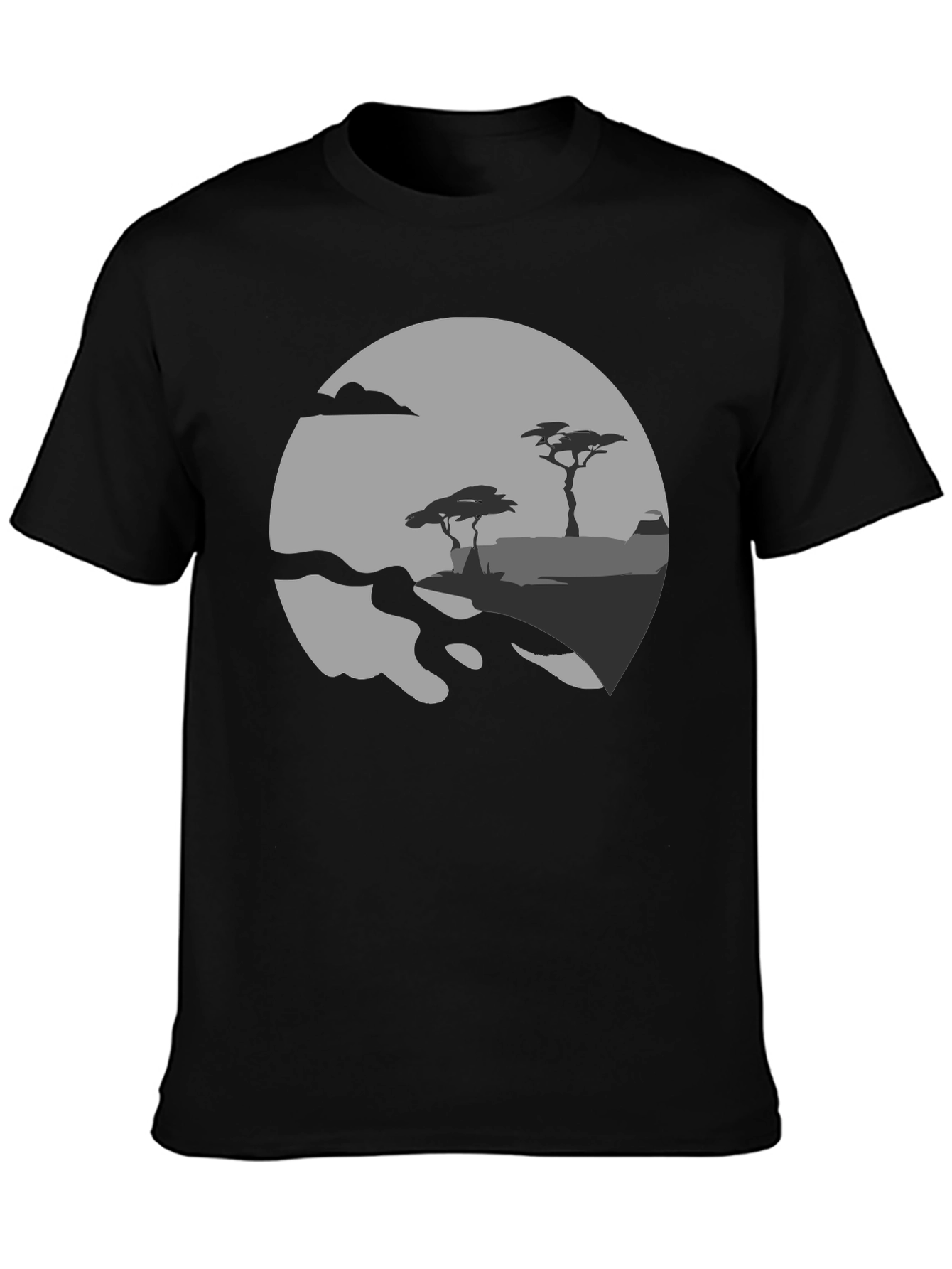 Silhouette Landscape Graphic Tee