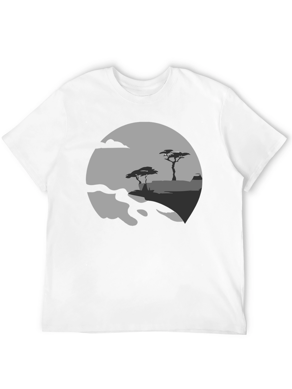 Silhouette Landscape Graphic Tee