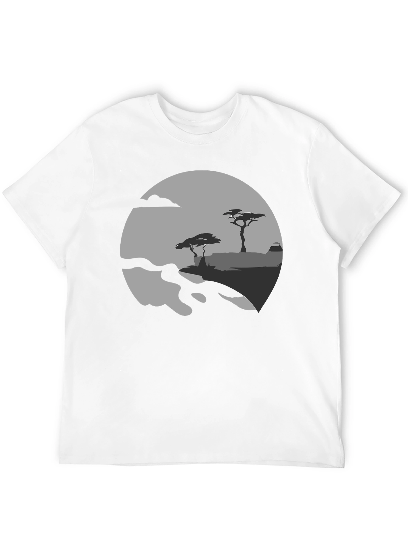 Silhouette Landscape Graphic Tee