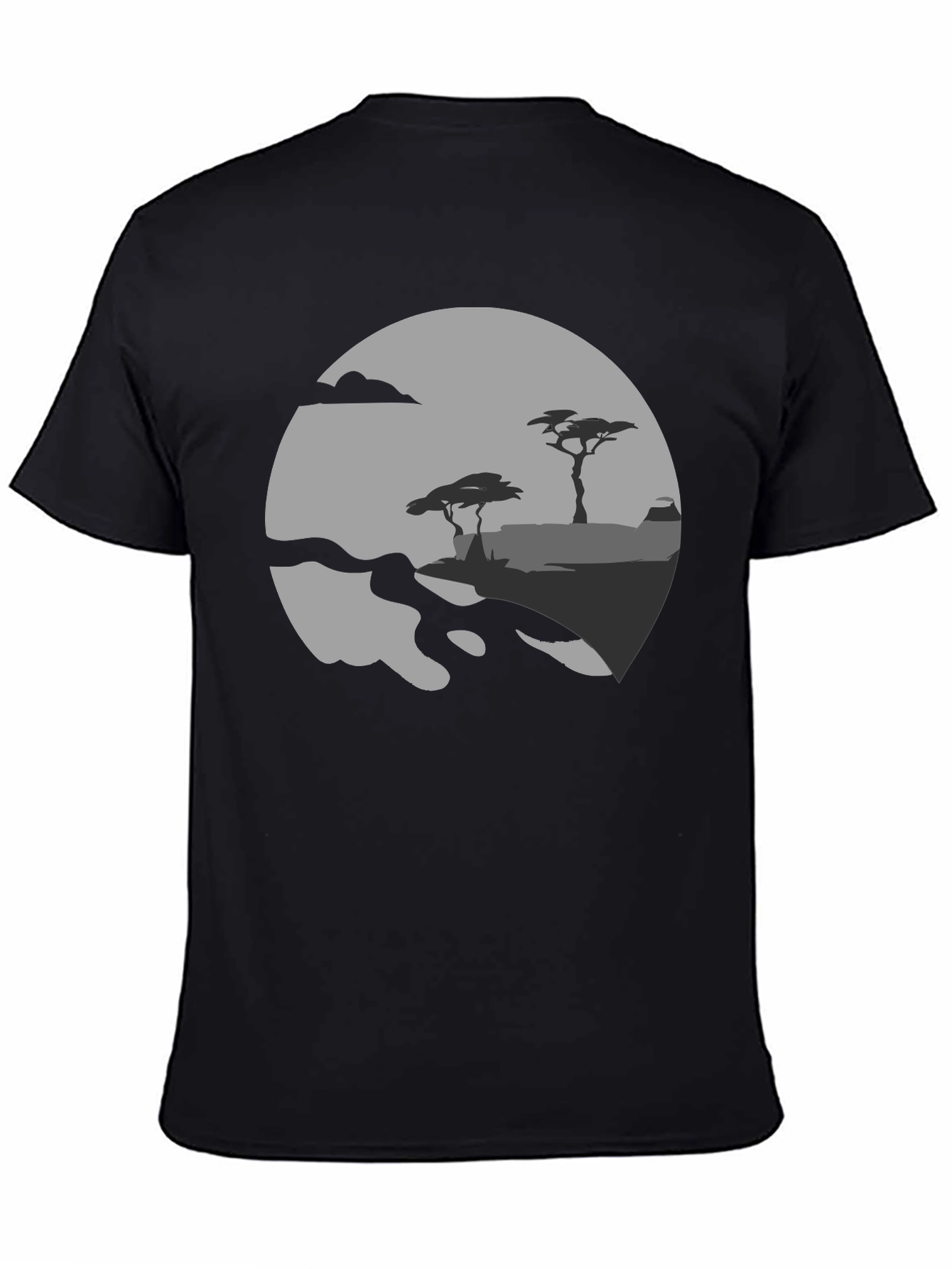 Silhouette Landscape Graphic Tee