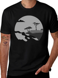 Silhouette Landscape Graphic Tee