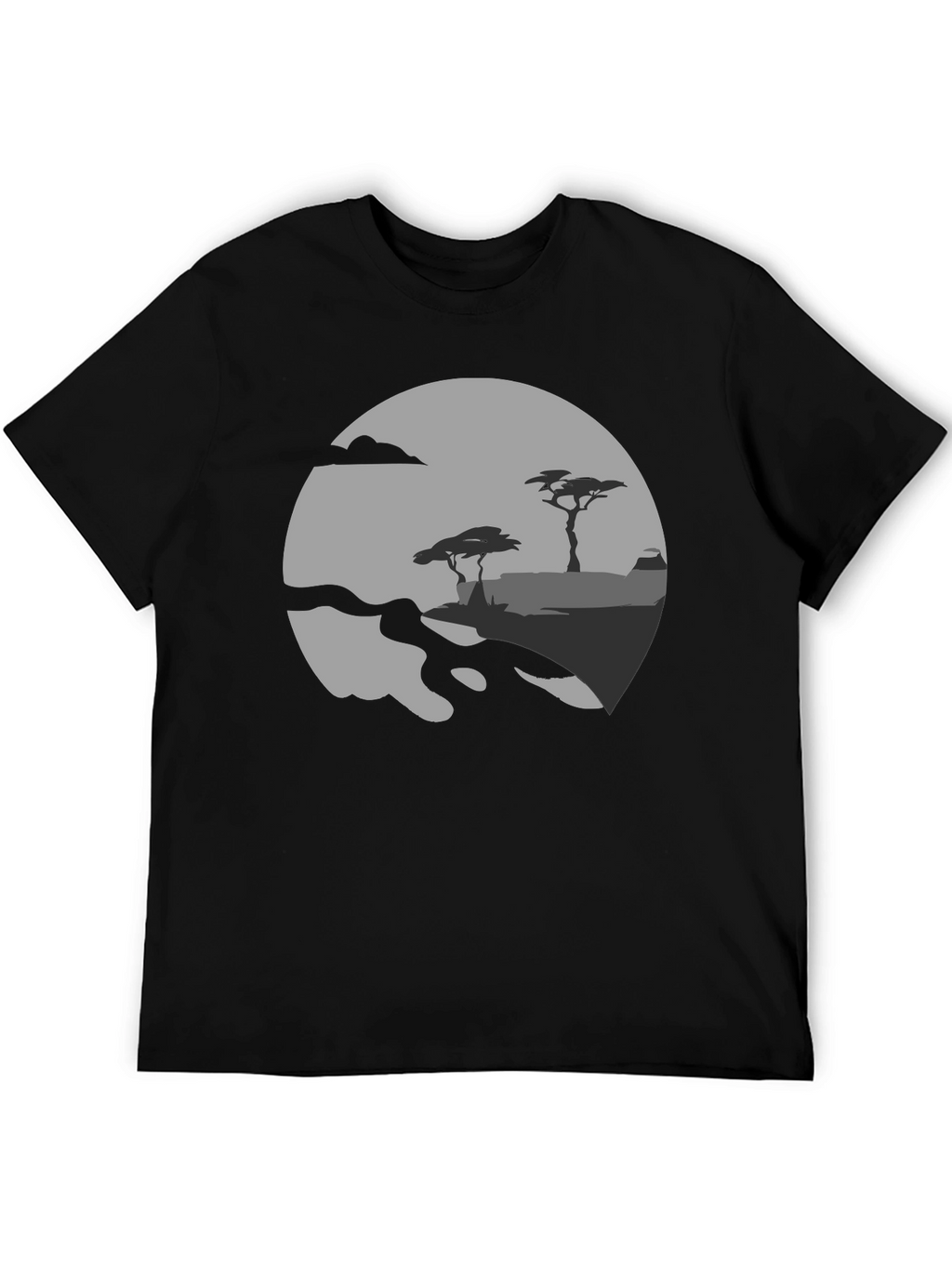 Silhouette Landscape Graphic Tee