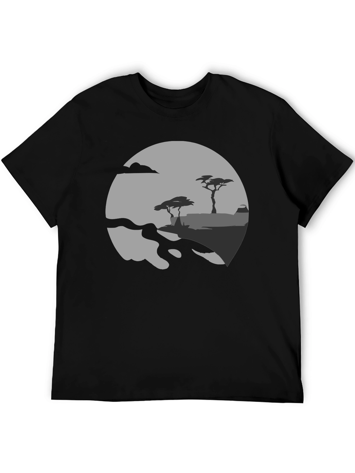 Silhouette Landscape Graphic Tee