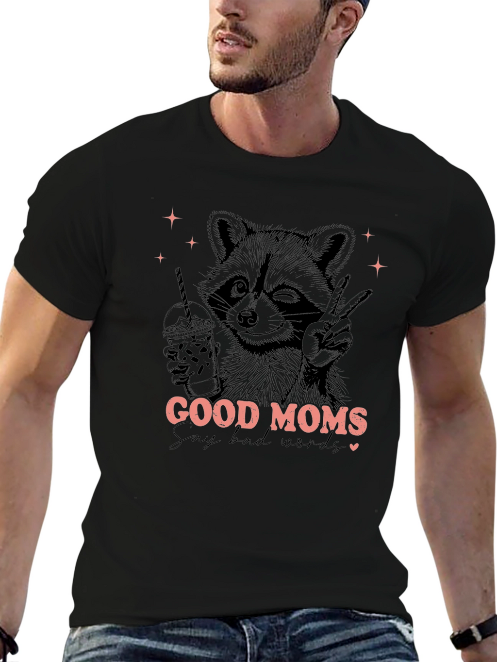 Good Moms Say Bad Words Graphic Tee