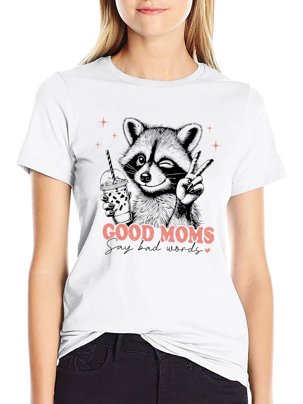 Good Moms Say Bad Words Graphic Tee