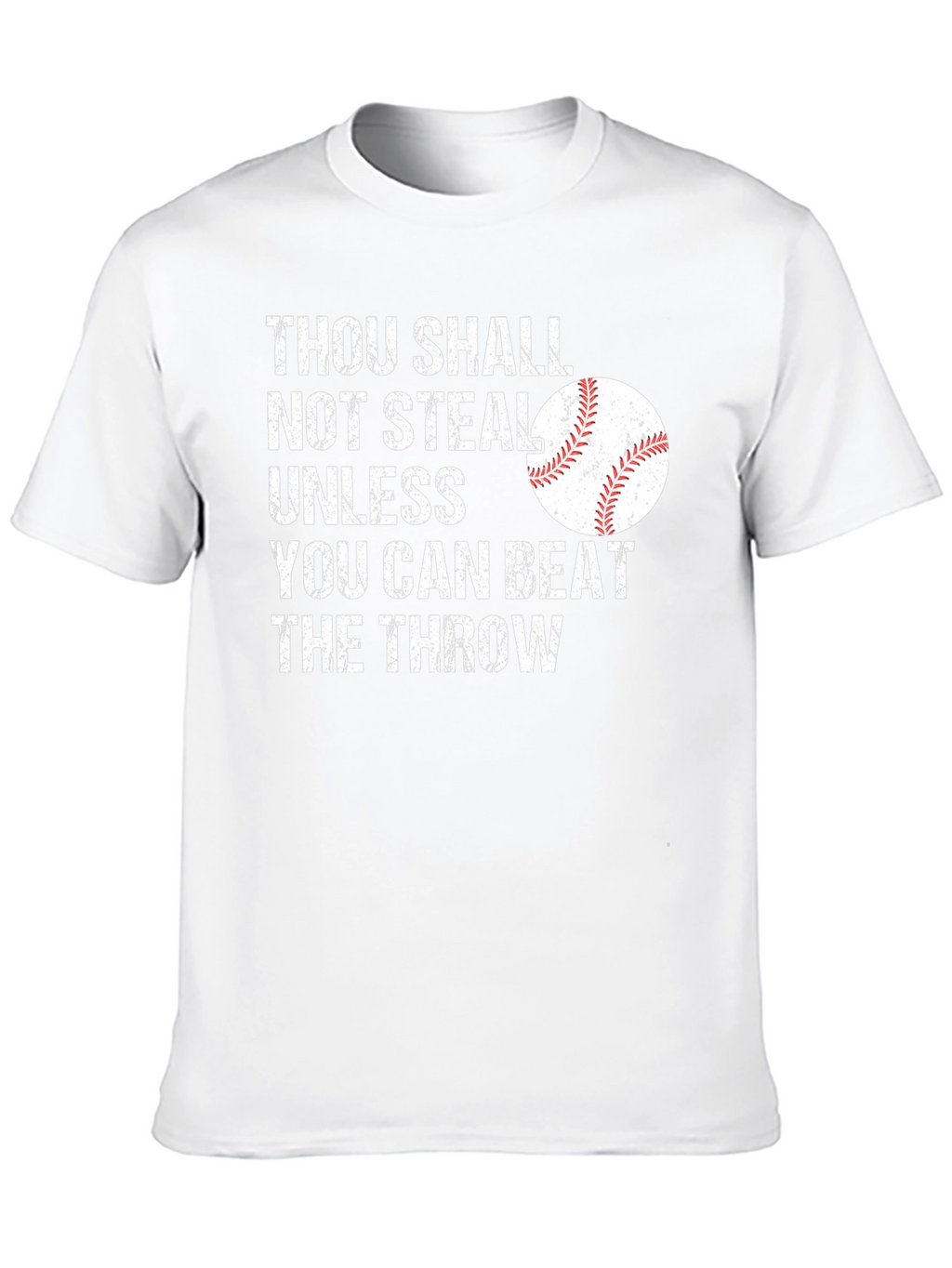 Thou Shall Not Steal Baseball Graphic Tee