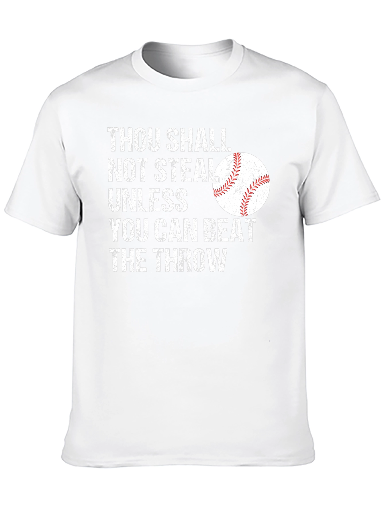 Thou Shall Not Steal Baseball Graphic Tee