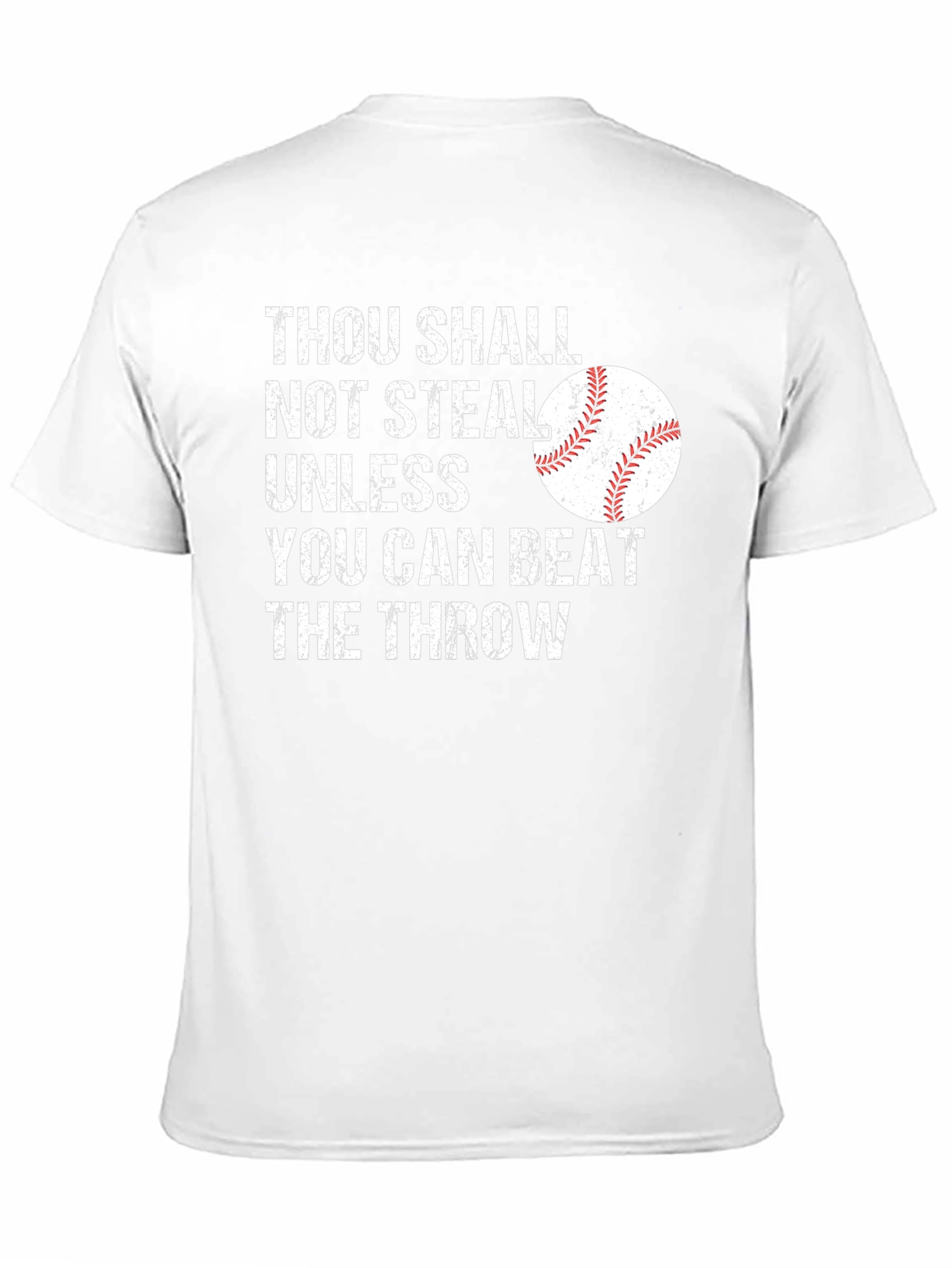 Thou Shall Not Steal Baseball Graphic Tee