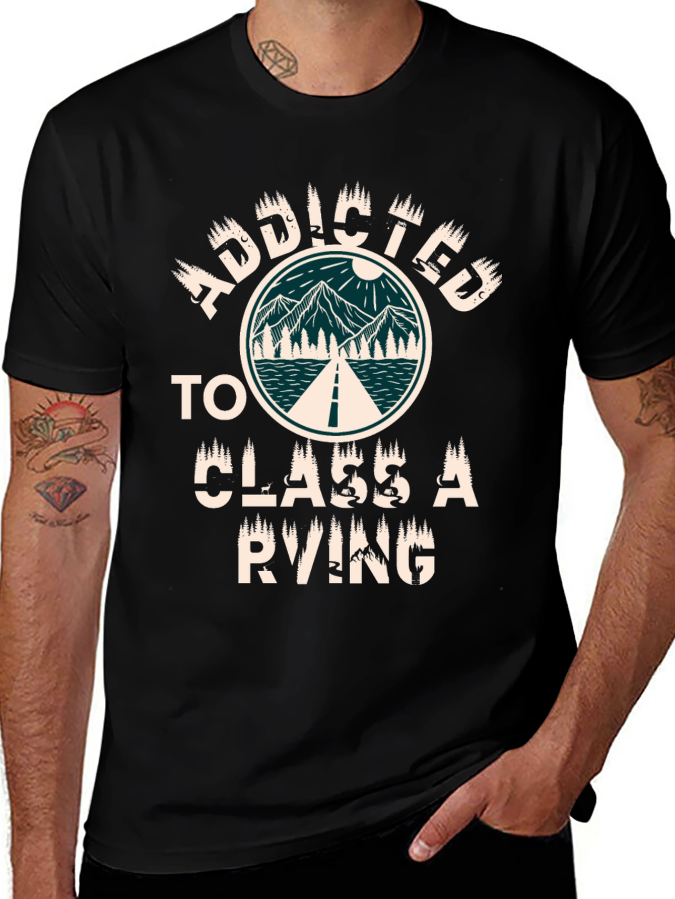Addicted To Class A RVing T-Shirt