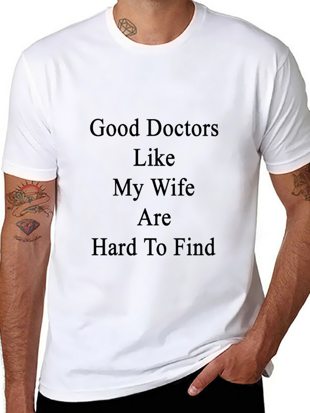 Good Doctors Wife T-Shirt - Husband Gift