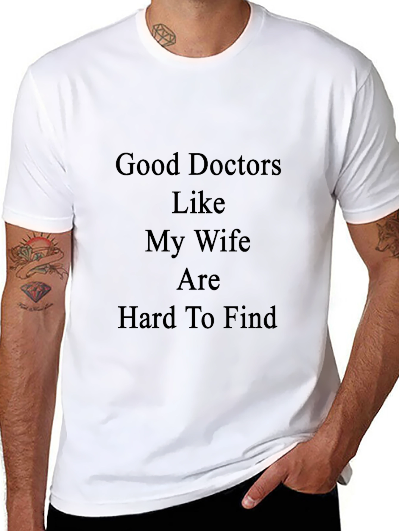 Good Doctors Wife T-Shirt - Husband Gift